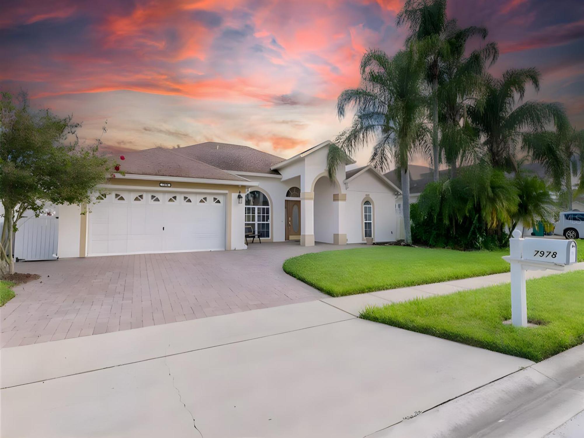 Stunning 5 Bedroom Pool Home Hot Tub 10 Mins To Disney Orlando Ngoại thất bức ảnh